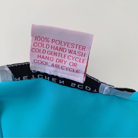 Gretchen Scott Classic Georgette Embroidered Tunic Top XS - Picture 6 of 7